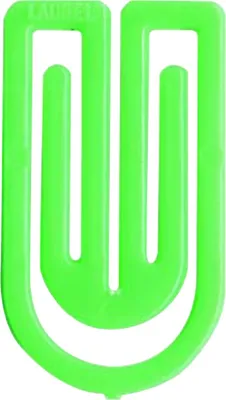 Produktbild von Büroklammern King Klip 50mm VE=10x50 Stück hellgrün