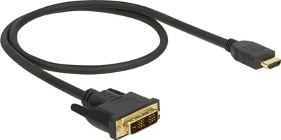 Immagine prodotto di DELOCK Kabel DVI 18+1 St > HDMI-A St 0.5m schwarz