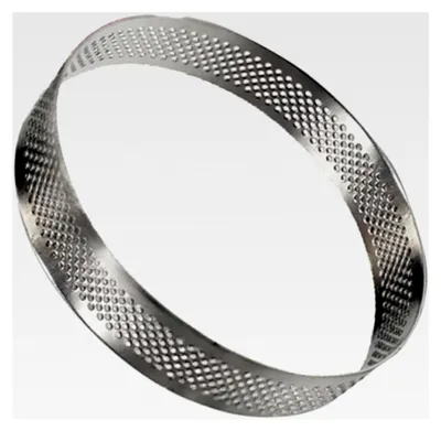 Produktbild von Edelstahl Backring 6,5 cm Rund Mousseform Tarteform Backrahmen für kleine Kuchen