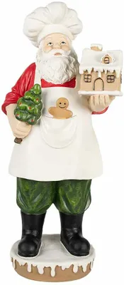 Obrázok produktu pre Clayre & Eef 5PR0124GG Dekorácia Father Christmas 26x20x59 cm