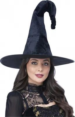 Produktbild von Eleganter Hexenhut Schwarz
