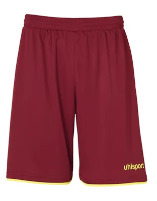 Immagine prodotto di Uhlsport pantaloncini da calcio uomo senza slip interno giallo bordeaux taglia M