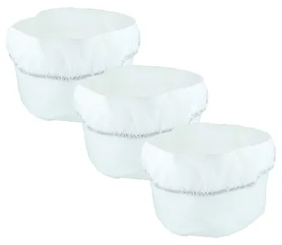 Produktbild von vhbw 3x Feinfilter Ersatz für Thomas 787217 für Staubsauger - Vliesfilter Weiß