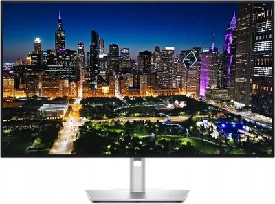 Image de DELL UltraSharp U3225QE, 80 cm (31.5"), 3840 x 2160 px, 4K Ultra HD, LCD, 8 ms, Noir, Argent