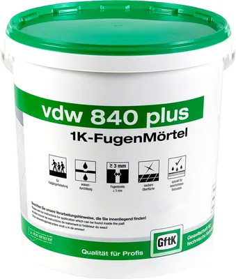 Produktbild von 12,5 Kg Pflasterfugenmörtel vdw 840 plus BASALT