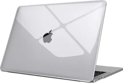 Produktbild von Fintie Hülle Kompatibel mit MacBook Pro 13 Zoll M2/M1 (2022-2016) A2338/A2289/A2251/A2159/A1989/A1706/A1708, Ultradünne Hartschale Schutzhülle Kompatibel mit MacBook Pro 13", Transparent