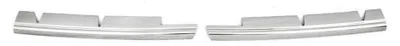 Imagen del producto de Molduras decorativas para parrilla del radiador, molduras para parrilla, número de pieza 7557081, para la parte delantera, dimensiones: 490 mm, 80 mm, 30 mm, acero inoxidable