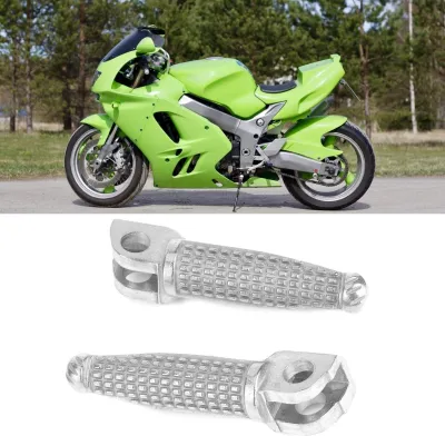 Image de Paire de repose-pieds avant pour moto, adaptés aux modèles Kawasaki ZX-9R/Z750/Z750S/NINJA 650R