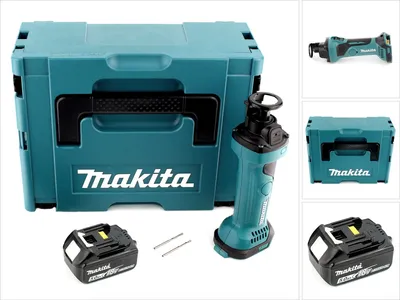 Produktbild von Makita DCO 180 T1J Akku Rotationsschneider 18V + 1x Akku 5,0Ah + Makpac - ohne Ladegerät