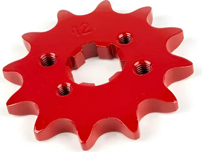 Produktbild von STR8 Rotes Ritzel mit 15 Zähnen Teilung 420 für Derbi EBS050 D50B