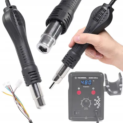 Produktbild von Techrebal R208Y Heißluft-Lötkolben für 858D Ultra Station
