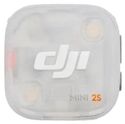 Imagen del producto de DJI Mic Mini 2S, micrófono de solapa, blanco, alcance de 400 metros, batería de iones de litio (Li-ion), batería integrada, 3,91 V