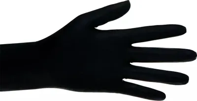 Produktbild von Latexhandschuhe, schwarz, Größe M, puderfrei, Style Latex Black