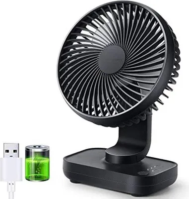 Image de Ventilateur de sol noir