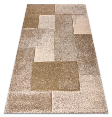 Imagen del producto de Alfombra ARCANA 1665 / verde geométrica, moderna beige 280x370 cm