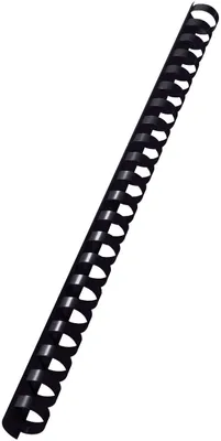 Immagine prodotto di LEITZ 10972 LEITZ Plastikbinderücken, DIN A4, 21 Ringe, 16 mm, schwarz