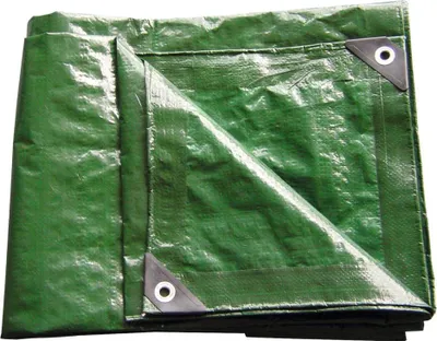 Produktbild von PE Gewebe-/Abdeckplane grün 90 g/m² 3x4 m