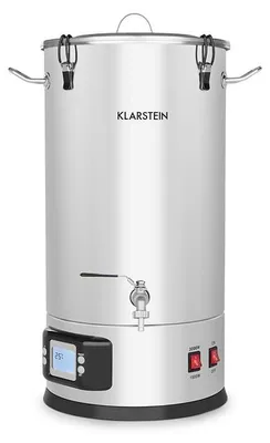 Zdjęcie produktu dla KlarsteinMaischfest, kocioł warzelny, 5 części, 1500/3000 W, 30 l, wyświetlacz LCD, stal nierdzewna