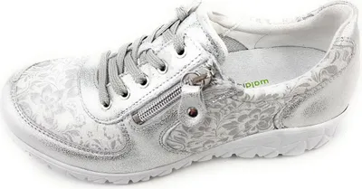 Imagen del producto de Zapatos deportivos para mujer Waldläufer Havy Soft, tipo zapato de cordones, diseño deportivo, color blanco, para uso diario