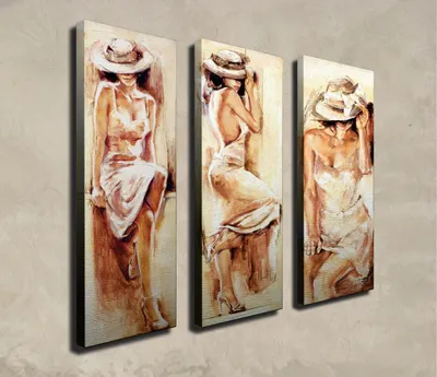 Immagine prodotto di Wallity, CU14- VGA1161, Colorato, Quadro su tela, 66 x 70 cm, 100% tela