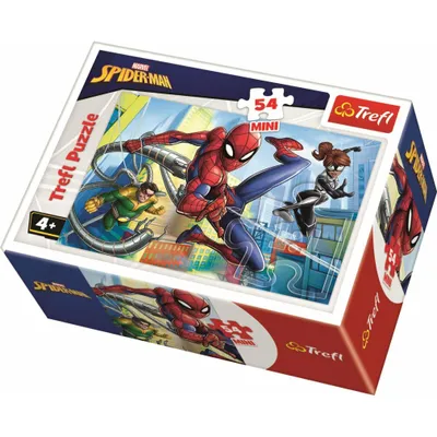 Produktbild von TREFL Puzzle Spiderman: Into Action 54 Teile