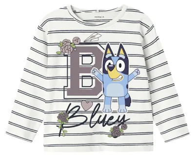 Productafbeelding van NAME IT meisjesblouse met lange mouwen, kleur: Bluey