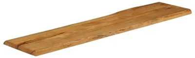 Image de vidaXL Plateau de table avec bord d'arbre 180x40x3,8 cm bois massif mangue