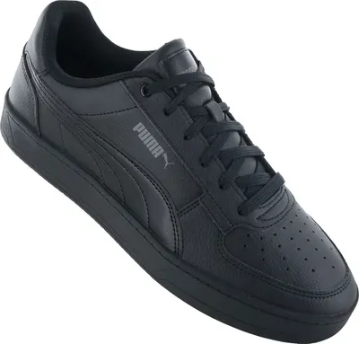 A single black Puma Caven 2.0 sneaker is shown against a white background.