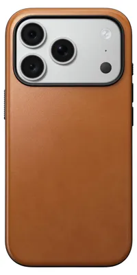 Obrázek produktu pro Nomad Modern Leather Case, saddle (Horween) - iPhone 18 Pro/17 Pro