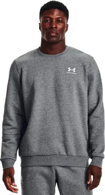 Zdjęcie produktu dla Bluza UA Essential Fleece Crew-GRY
