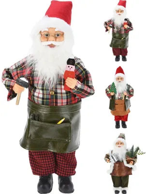 Productafbeelding van Kerstman figuur 45 cm 3ass Nampook