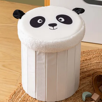 Produktbild von Eazy Living Pouf + Aufbewahrungsbox Panda