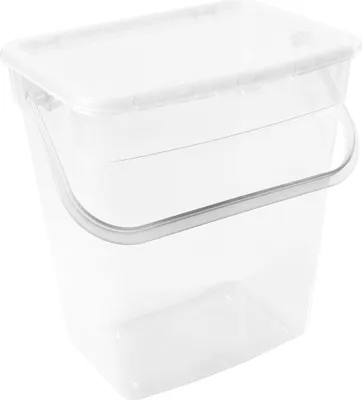 Produktbild von plast team Waschmittelbox, 10 Liter, transparent