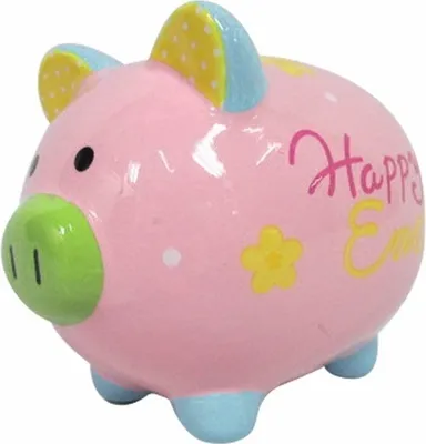 Produktbild von Sparschwein Happy Easter für Geldgeschenk