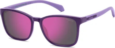 Produktbild von Polaroid Kinder PLD 8077/S Plum 49/15/130 JUNIOR Sonnenbrillen