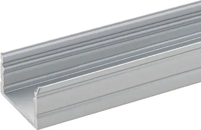 Produktbild von SIGOR Aufbauprofil aus Aluminium für LED Streifen, 1m Länge, 15mm Breite