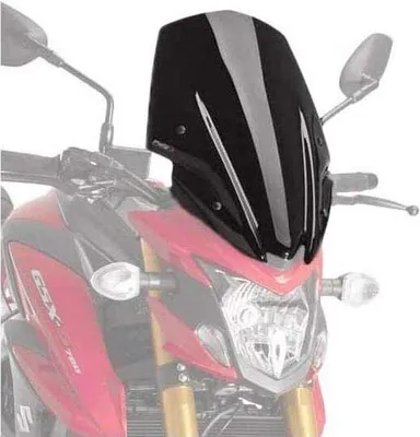 Produktbild von Puig Carenabris New Generation Touring Suzuki Gsx-s750 Windschutzscheibe Schwarz Schwarz One Size