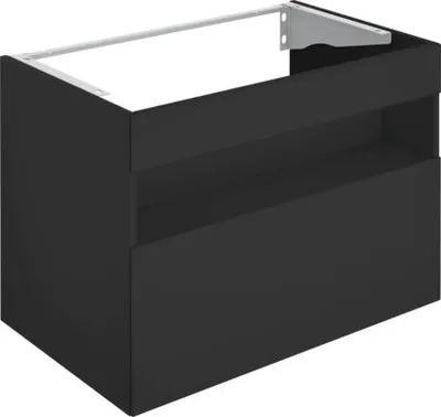 Obrázok produktu pre Kúpeľňová skrinka pod umývadlo KEUCO Stageline vulkanit 80 x 62,5 x 49 cm 32862970120