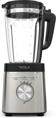 Obrázek produktu pro Mixér Tesla BL601BX, 1400 W, Skleněná konvice 1,75 l, Pulzní mixování, Mixování, Čištění, Drcení ledu, Bezbarvá/Nerezová ocel
