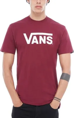 Immagine prodotto di Vans - MN Vans Classic V00GGGZ28 Burgundy-White Maglietta Taglia L