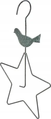Produktbild von Vogelfutterspender - Hängender Futterspender - Edelstahl - Länge 30 cm - Für Vogelfutter - Außenbereich