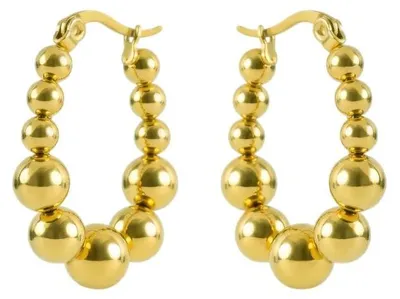 Produktbild von Vergoldete Ohrringe Gwyneira Goldohrringe MCE260601G