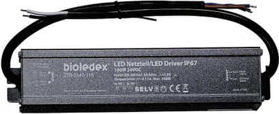 Produktbild von Bioledex 100W 24V DC LED Treiber IP67 wasserdichtes Netzteil für 24V LEDs