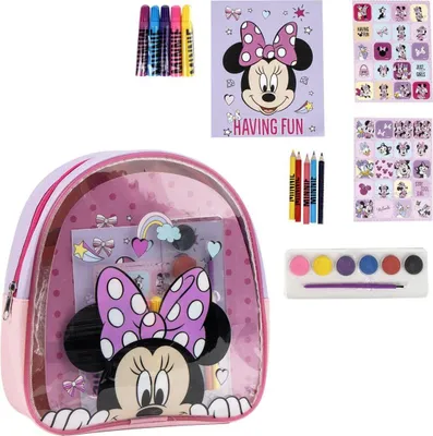 Produktbild von Disney Minnie Rucksack Schrein Set