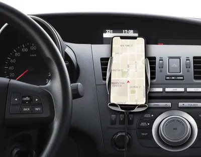 Produktbild von Autohalterung für Smartphones Induktionsladegerät