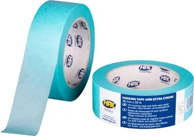 Imagen del producto de Cinta de enmascarar HPX 4900, extra resistente, color azul claro, 36 mm x 50 m