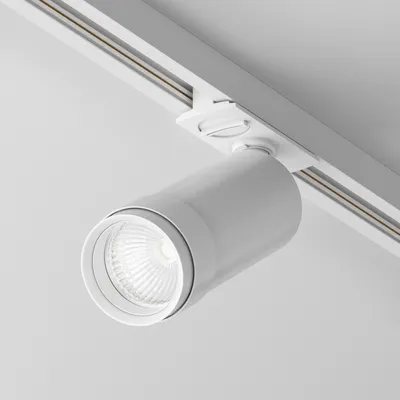 Produktbild von Maytoni  Strahler für einphasiges Stromschienensystem UNITY Focus Zoom LED incl. Weiß aus Aluminum   Dimmbar 12W für Küche, Schlafzimmer, Wohnzimmer, Esszimmer, Lobby