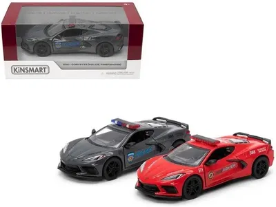 Produktbild von Corvette Polizei/Feuerwehr 1:36 MIX