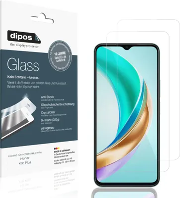 Image de 2x Protection ecrán pour Honor X6b Plus Verre souple Film Protecteur 9H dipos