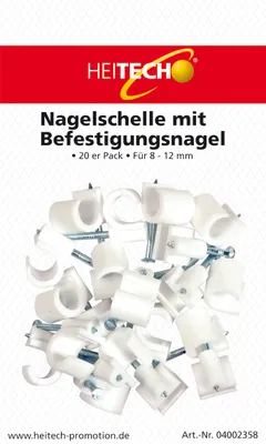 Produktbild von Nagelschelle mit Befestigungsnagel